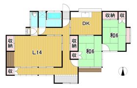 滑川本町3丁目風光庵の間取り画像
