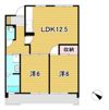 鹿島マンションの間取り画像