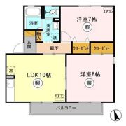第3十王堂ハイツの間取り画像
