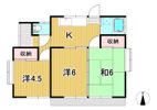 西野宮住宅（常陸太田）の間取り画像