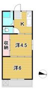 長山アパートの間取り画像