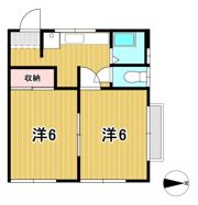 高橋アパートの間取り画像