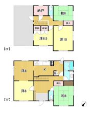 鮎川町6丁目戸建ての間取り画像