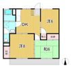 黒沢マンションの間取り画像