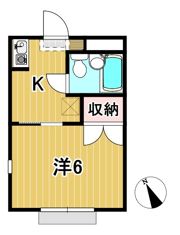 シーサイドコーポの間取り画像