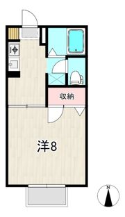 シャルムAの間取り画像