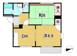 セピアコートAの間取り画像