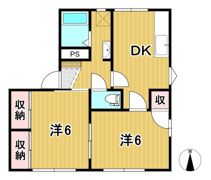 タウニィ山本の間取り画像