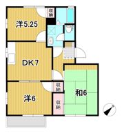 タジリシーサイドヴィラBの間取り画像
