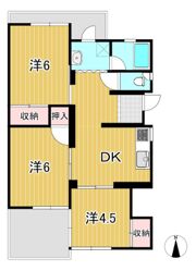 トマトハイツBの間取り画像