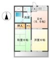 なかみちハイツの間取り画像