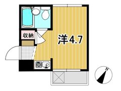 ハイツくれよんの間取り画像