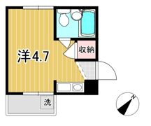 ハイツくれよんの間取り画像