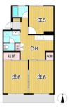 ハイツことぶきの間取り画像