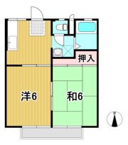 はたばしらハイツの間取り画像