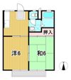 はたばしらハイツの間取り画像