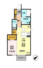 ソフィアBの間取り画像