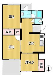 トマトハイツAの間取り画像