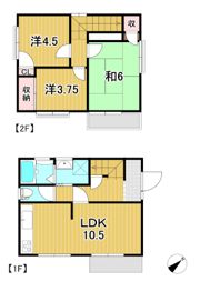 中丸町タクミ住宅の間取り画像