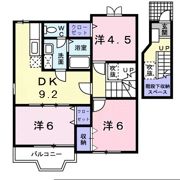 アンソレイエIIの間取り画像