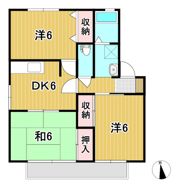 クランメール大みかIIIの間取り画像