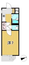 スカイハイツ諏訪の間取り画像