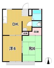 コーポミナミAの間取り画像