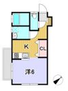 一番街Aの間取り画像