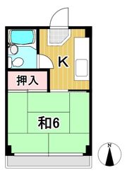 クレール池の川の間取り画像