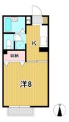 ガーデンフラットメヌエットIの間取り画像