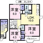 エスポワールMIIIの間取り画像