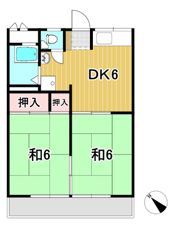 サンパール葉月の間取り画像