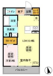 アルカンジュの間取り画像