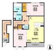 グランライトCの間取り画像
