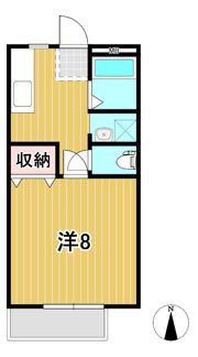 サンビレッジ本宮Bの間取り画像