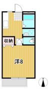 サンビレッジ本宮Bの間取り画像