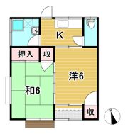 大窪眞利子住宅の間取り画像