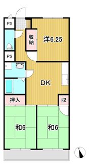 水木住宅の間取り画像