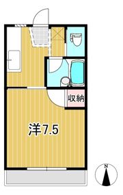 天神荘の間取り画像