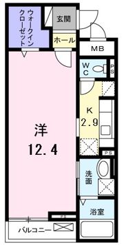 レジデンス若葉IIの間取り画像