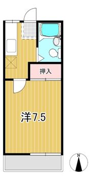 マンハイツIの間取り画像
