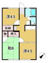 クランメール大みかの間取り画像