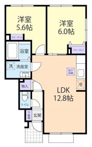 la vita comoda（ラ ヴィータ コモダ）の間取り画像