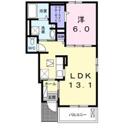 エスポワールの間取り画像
