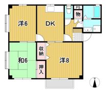 サンハイツAの間取り画像