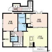 ジャルディナッジョ Aの間取り画像