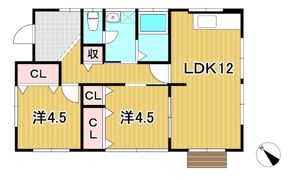 十王堂戸建て3号棟の間取り画像