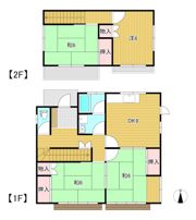 大みか町3丁目末広住宅の間取り画像