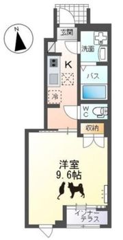 仮）日立市東金沢町 新築アパートの間取り画像