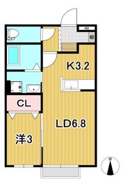 シャトーブランの間取り画像